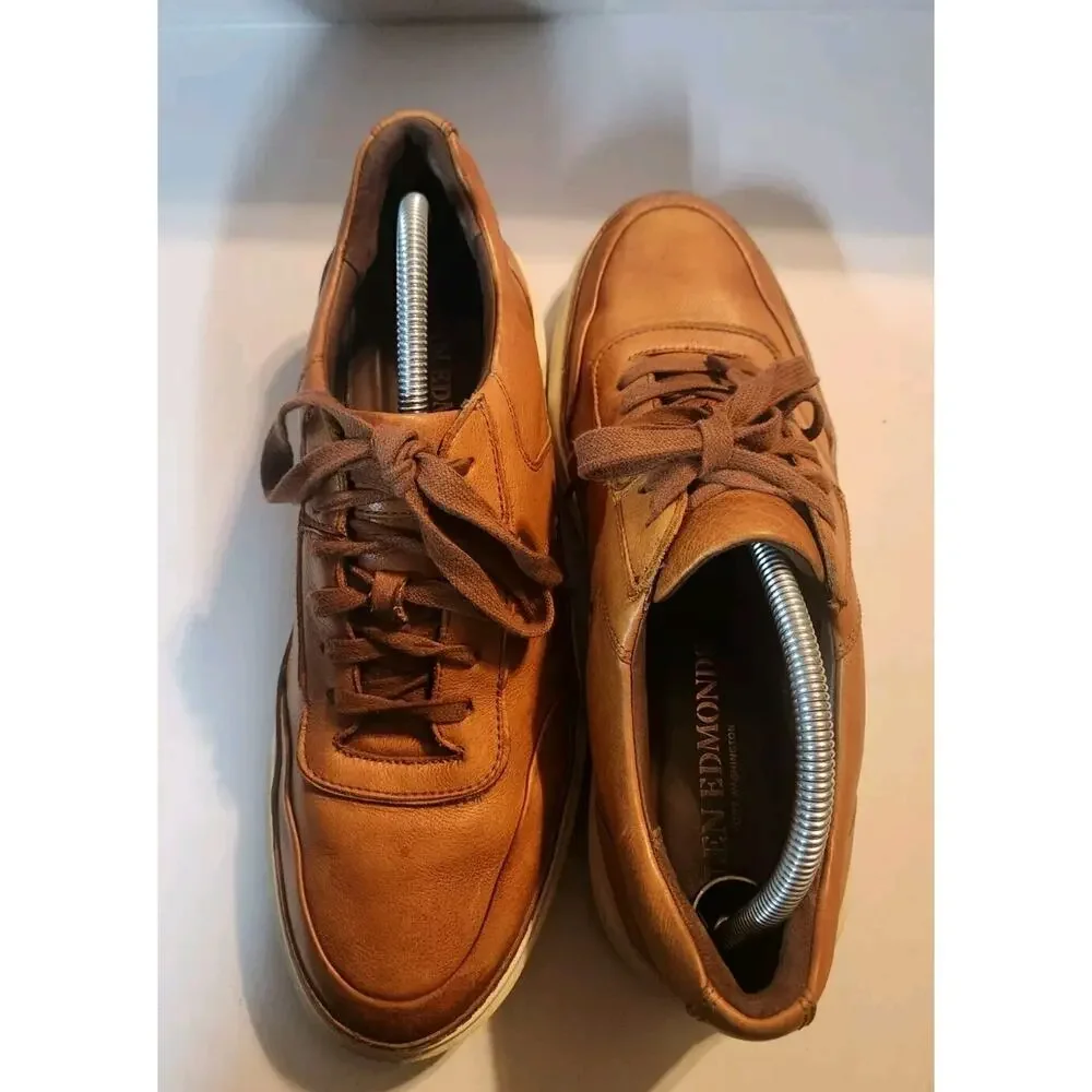 ALLEN EDMONDS BURKE Casual Men's Lace-Up Sneakers Size 10 D.